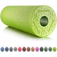 BODYMATE Rodillo Standard para Tejido fascial | Dureza Media | Longitud 45 cm diámetro 15 cm | con Libro electrónico…